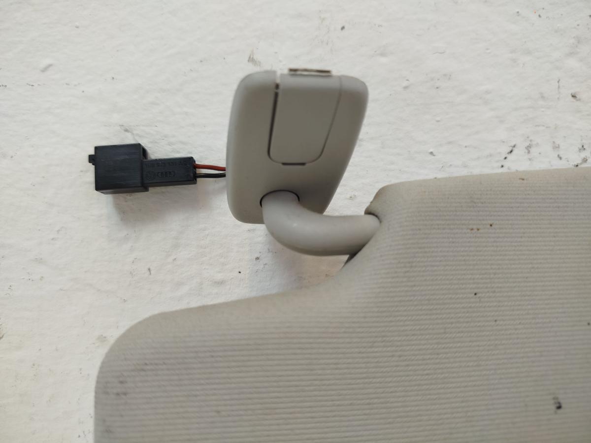 VW Passat 3C B7 Variant Sonnenblende vorn rechts Beifahrerseite mit Spiegel