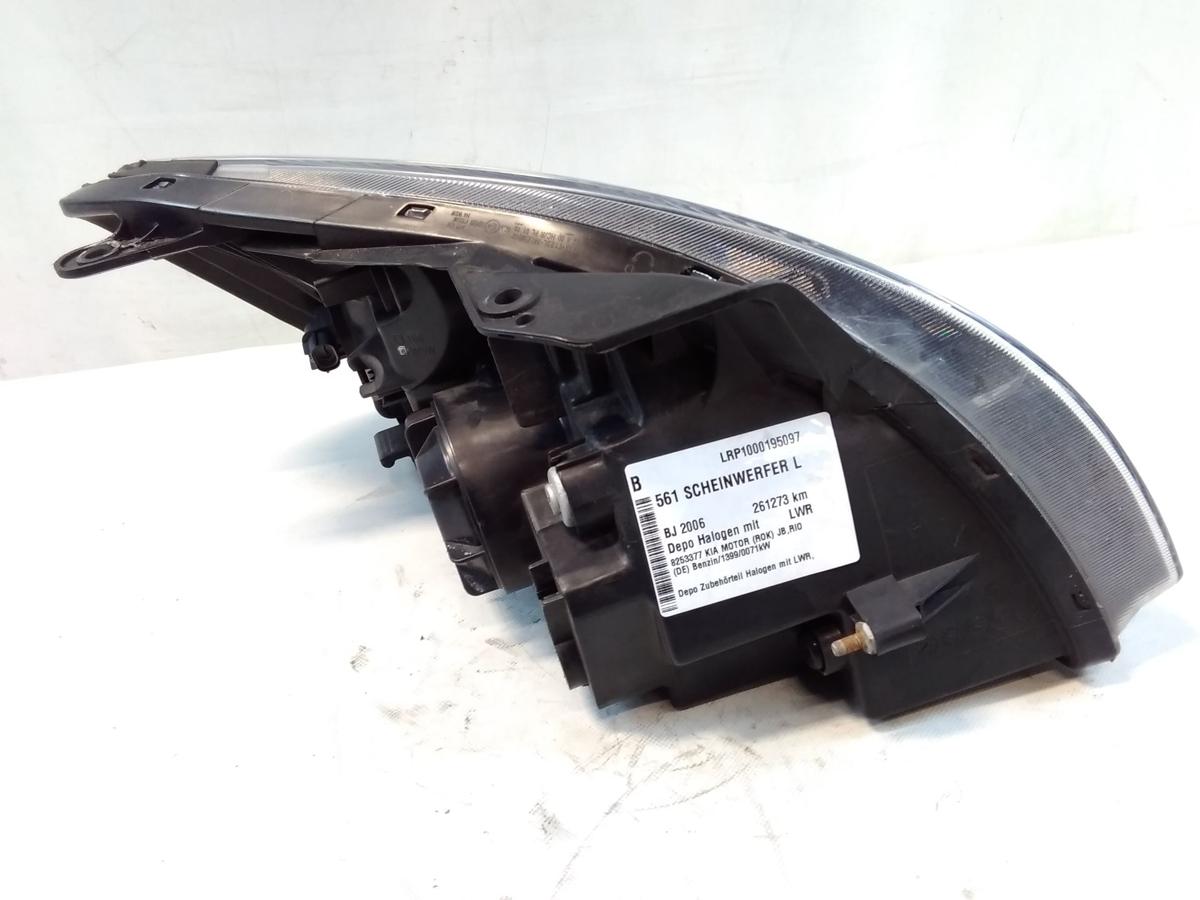 Kia Rio 2 DE Scheinwerfer links Halogen mit LWR Depo BJ2006