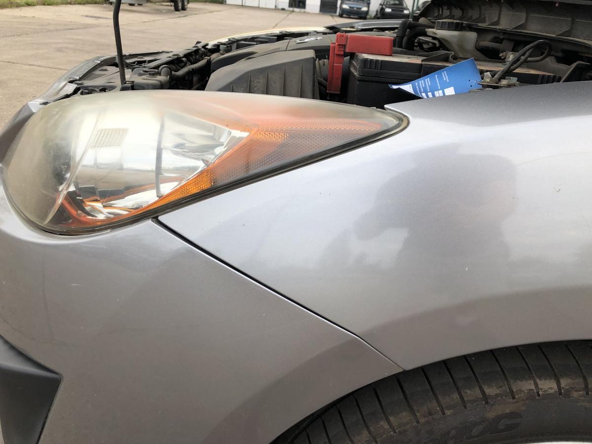 Mazda 3 Typ BL Kotflügel vorn links Fahrerseite 38P Liquid Silver Met