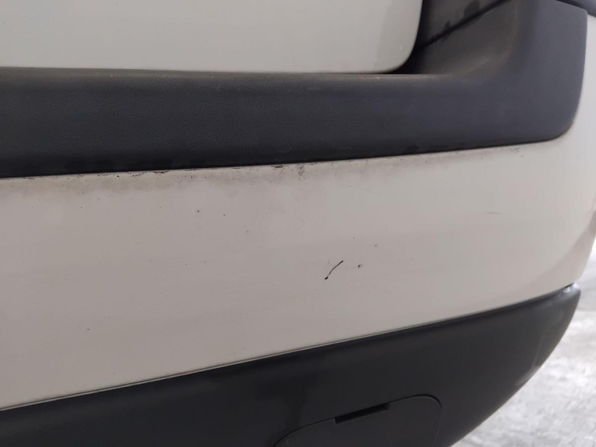 Volvo V70 II Kombi original Stossf&auml;nger Sto&szlig;stange hinten White Solid BJ2002