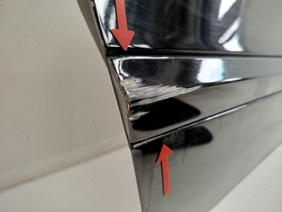 Tür vorn rechts Beifahrertür Mopf 197 Obsidianschwarz Mercedes CL203 Sportcoupe