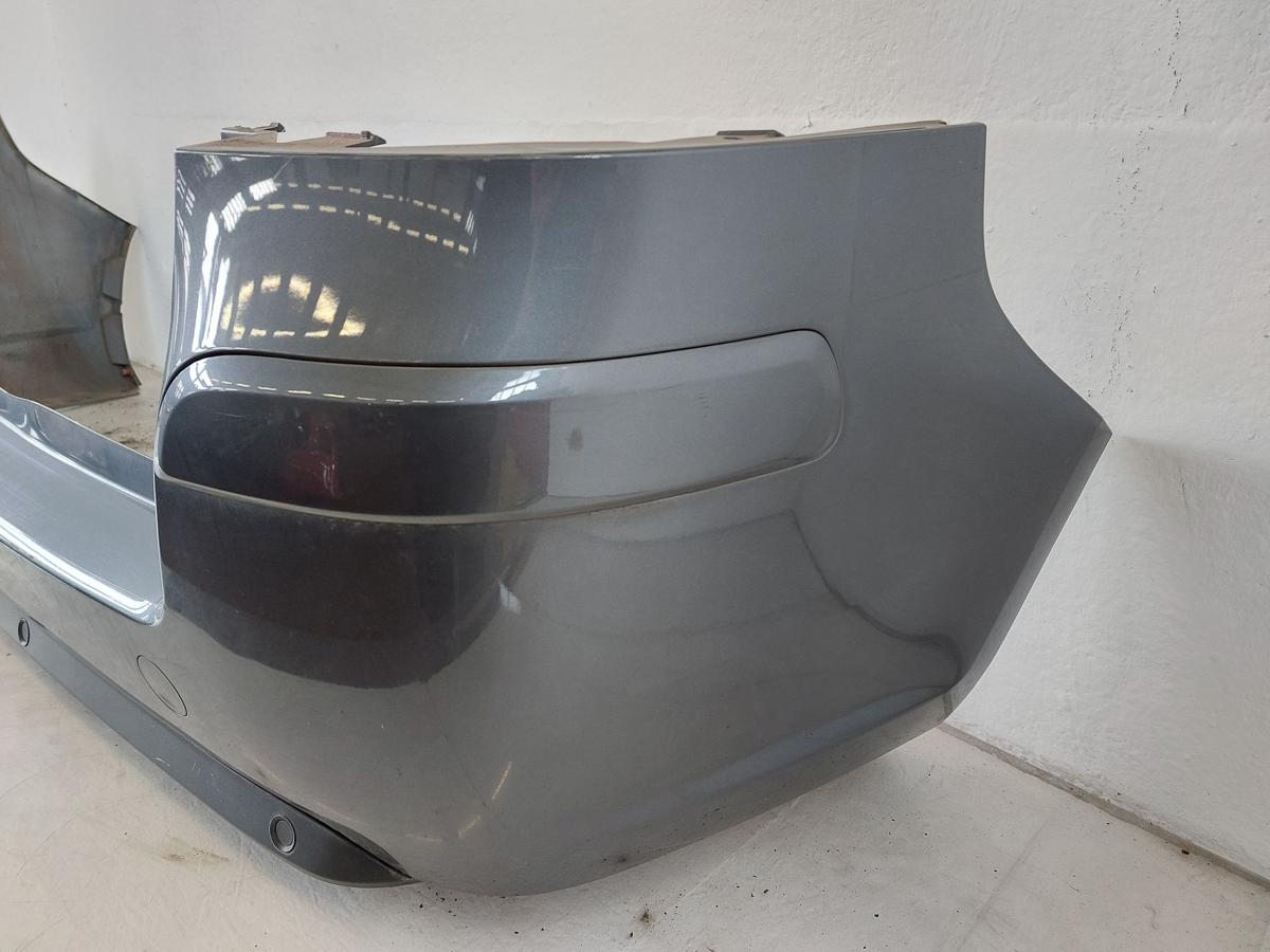 Opel Zafira B Stossf&auml;nger Stossstange Bumper hinten PDC Z155 Moonland grau TEXT