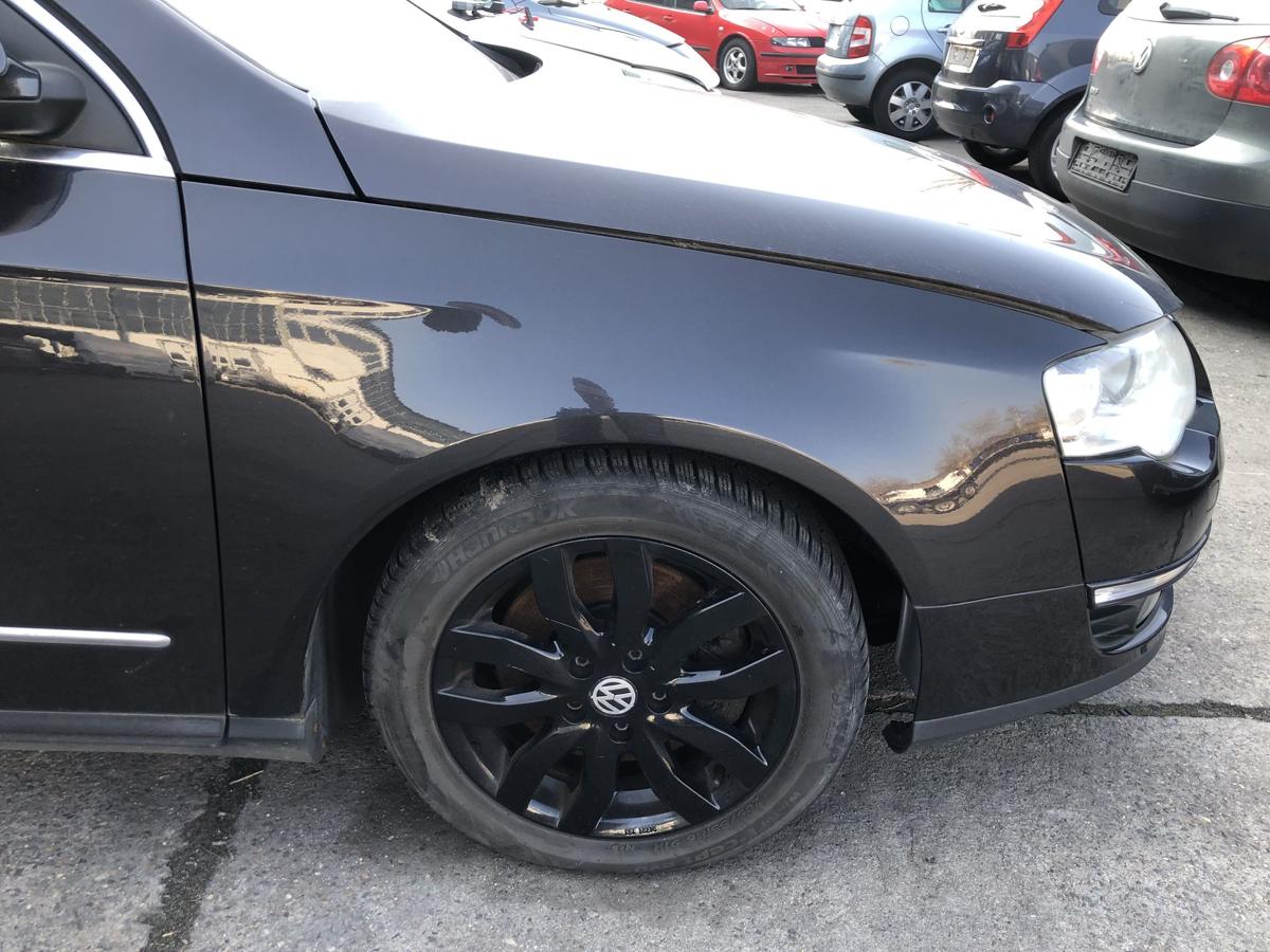 VW Passat 3C B6 Kotfl&uuml;gel vorn rechts Beifahrer Originalteil LC8Z Moccabrown