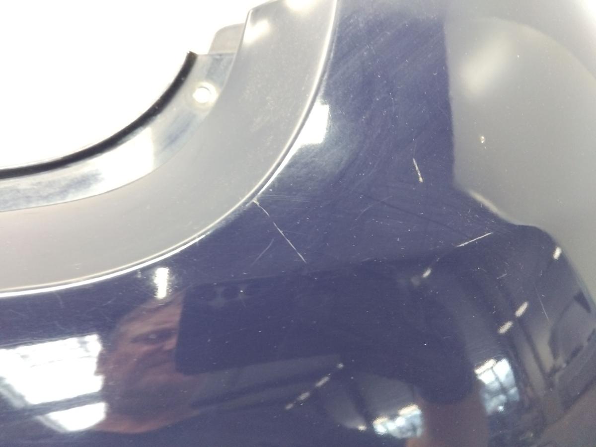 Dacia Sandero 1 original Stoßfänger Stoßstange hinten OV61H Blue Marine BJ2009