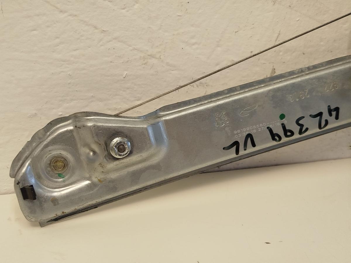 Peugeot 2008 I CU ab16 Fensterheber vorn links elektrisch Motor und Mechanik