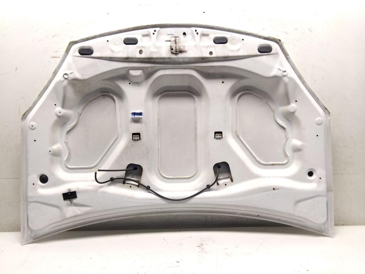 Dacia Sandero 1 original Motorhaube arktiswei&szlig; OV369 Bj.2009