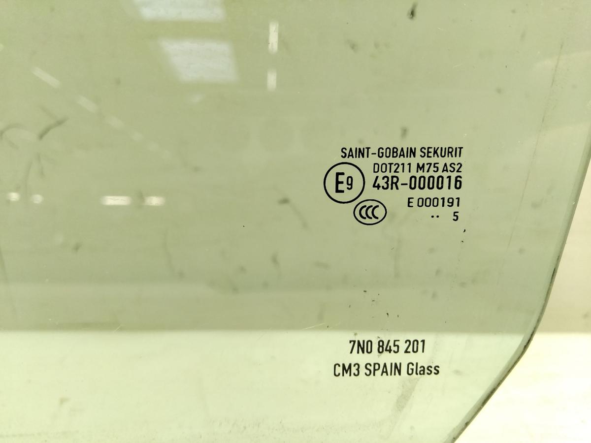 Seat Alhambra 7N T&uuml;rscheibe vorn links gr&uuml;ncolor Bj.2015
