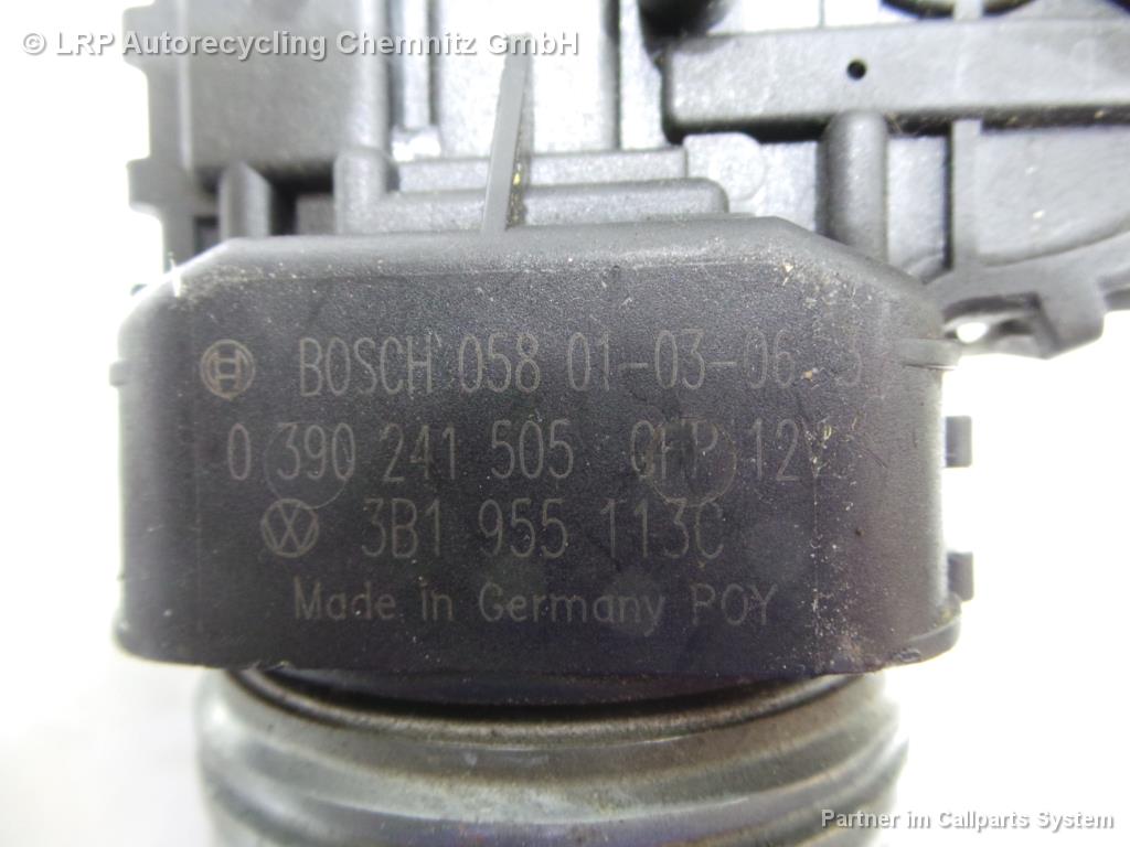 VW Passat 3BG Bj 2001 Wischermotor vorn Scheibenwischer 3B1955113C 0390241505