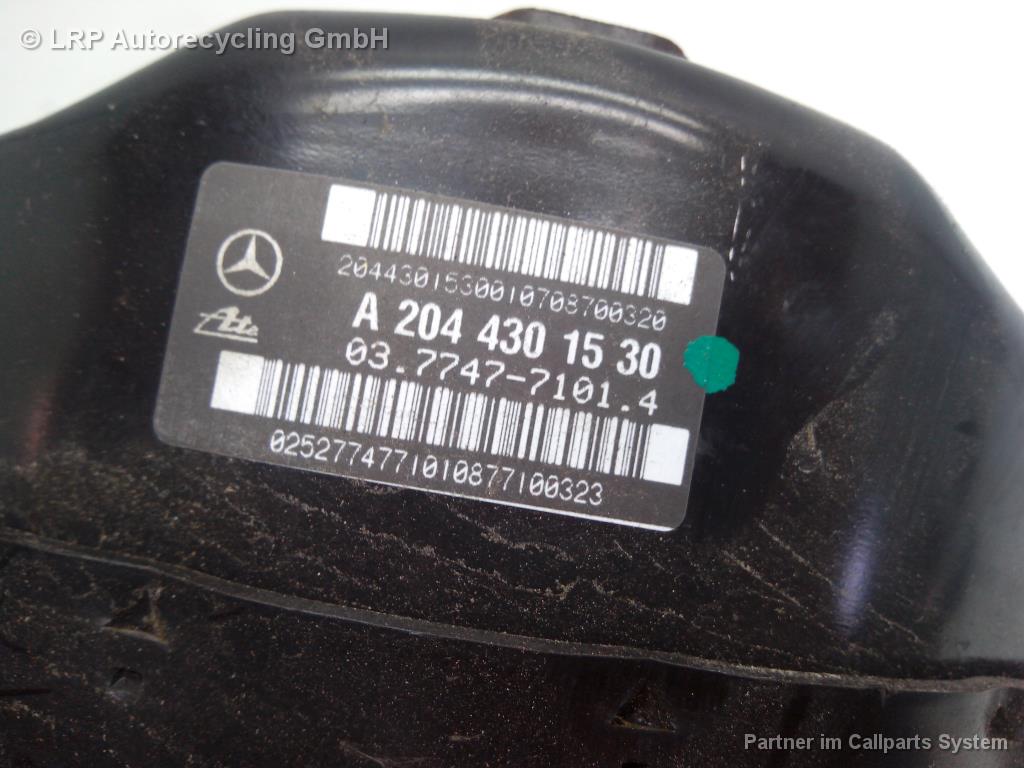 Mercedes Benz C-Klasse C220CDi W204 Bj.2007 original Bremskraftverstärker 2044301530