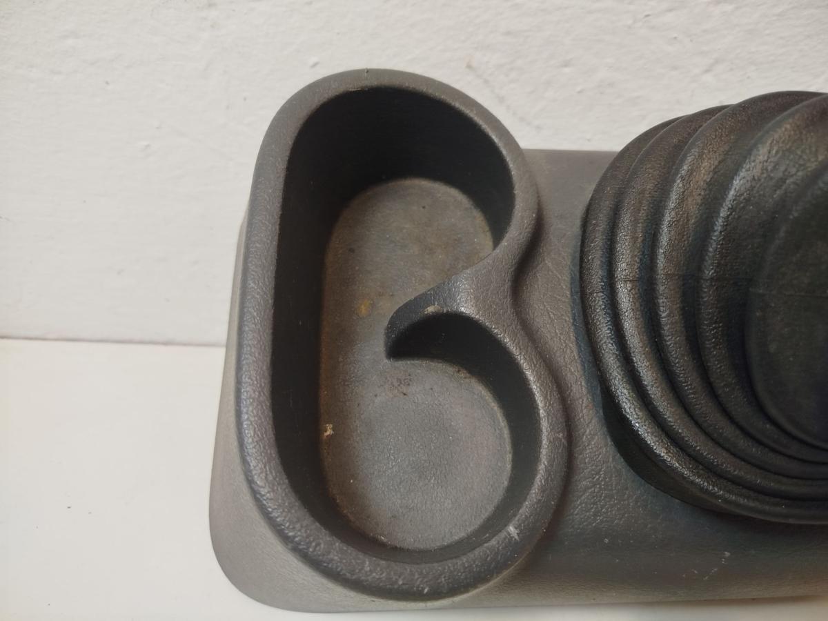 VW Caddy 9K Mittelkonsole Getr&auml;nkehalter Schaltknauf Schalthebel OEM