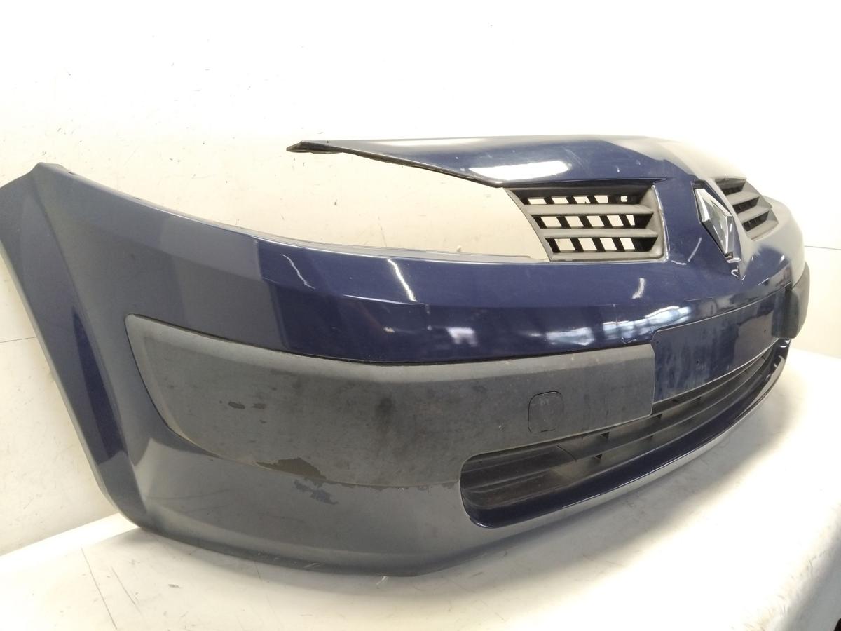 Renault Megane 2 original Stoßstange Stossfänger vorn OV460 BLUE KING BC BJ2005