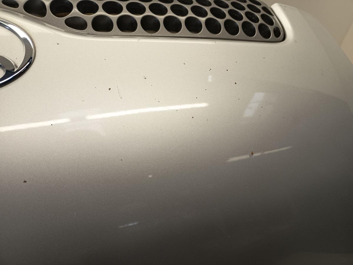 Toyota Yaris P1 original Motorhaube Silber Baujahr 2002
