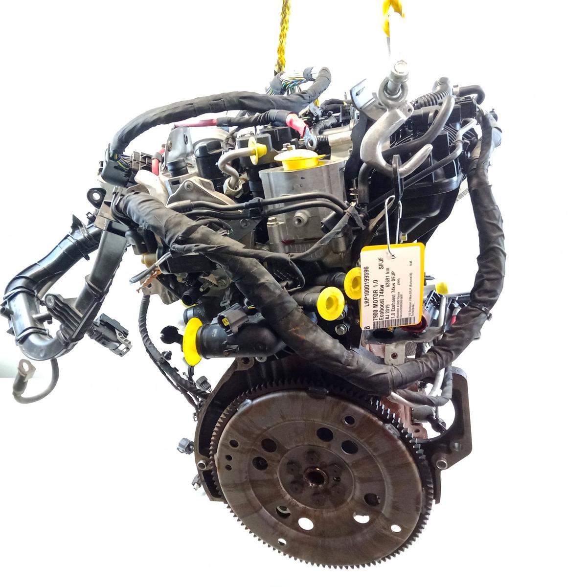 Motor SFJP 1.0 Ecoboost 74kw 63691km Automatik Ford Fiesta HJ HF Bj.2019