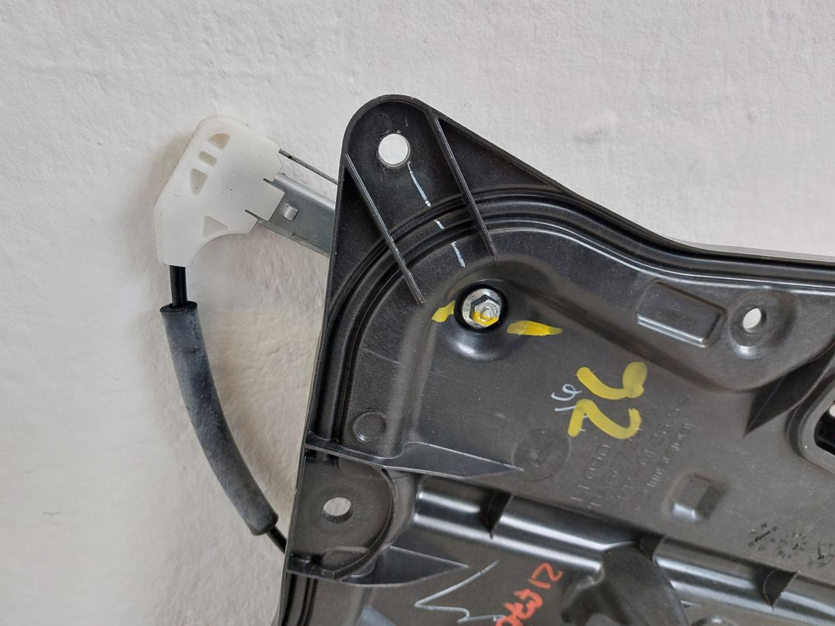 Mazda 2 Typ DJ Fensterheber hinten rechts elektrisch Motor Mechanik Grundplatte