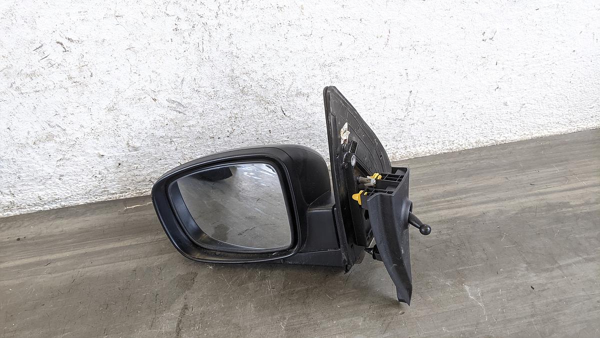 Hyundai i10 PA Aussenspiegel links manuell unlackiert R&uuml;ckspiegel