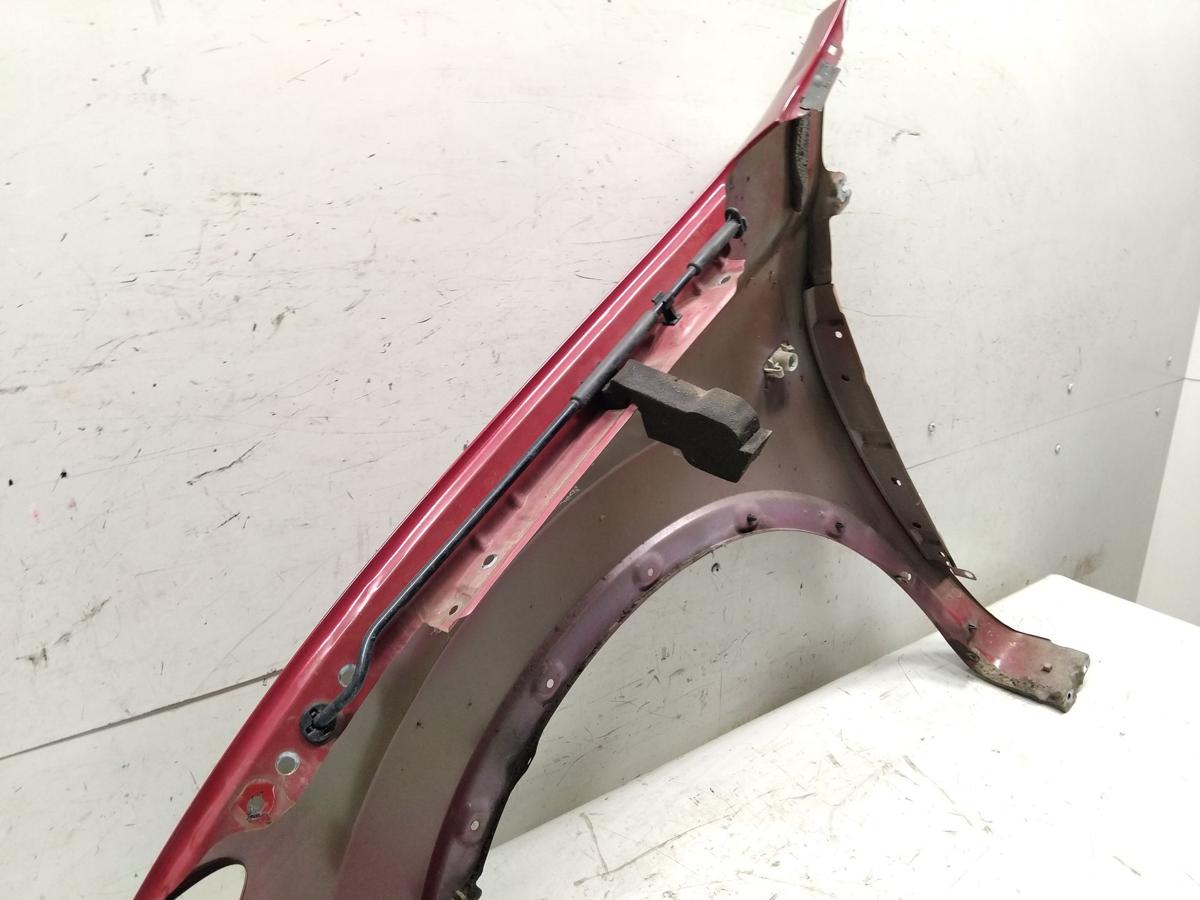 Nissan Qashqai J10 Facelift original Kotfl&uuml;gel vorn rechts Bj.2011 weinrotmetallic NAJ