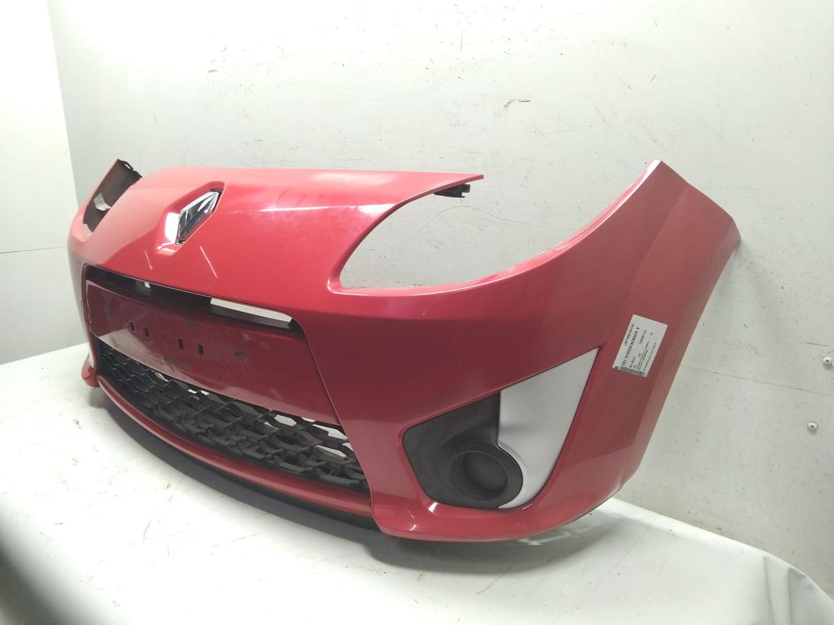 Renault Twingo 2 original Sto&szlig;f&auml;nger Sto&szlig;stange vorn rot uni Vorfacelift BJ2012