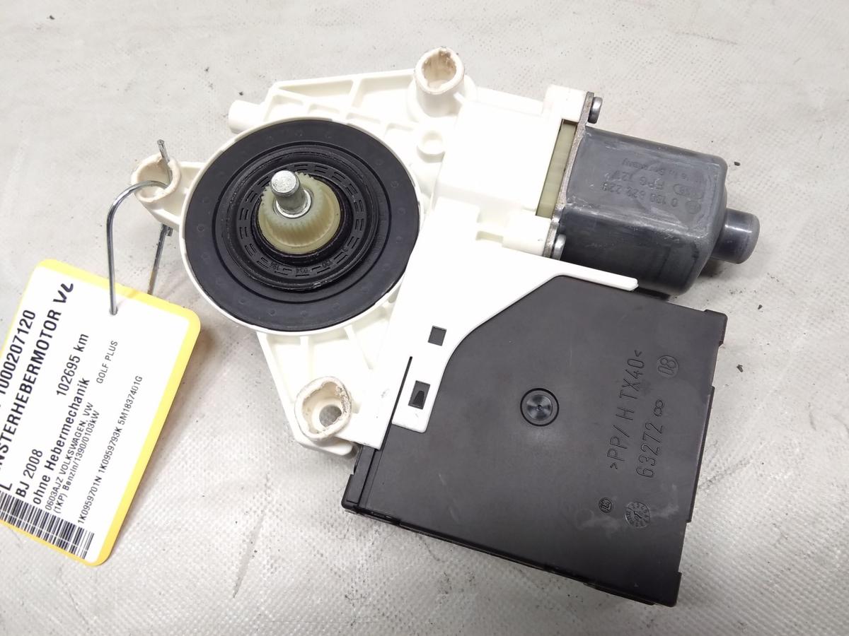 VW Golf Plus 5M origl Fensterhebermotor vorn links 1K0959701N 1K0959793K BJ2008