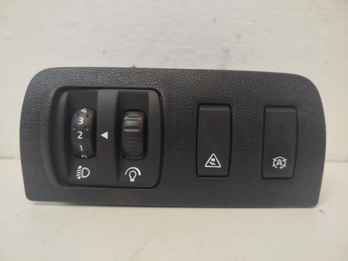 Renault Megane III 3 Tasterleiste Armaturenbrett links Schalterblock Regler LWR