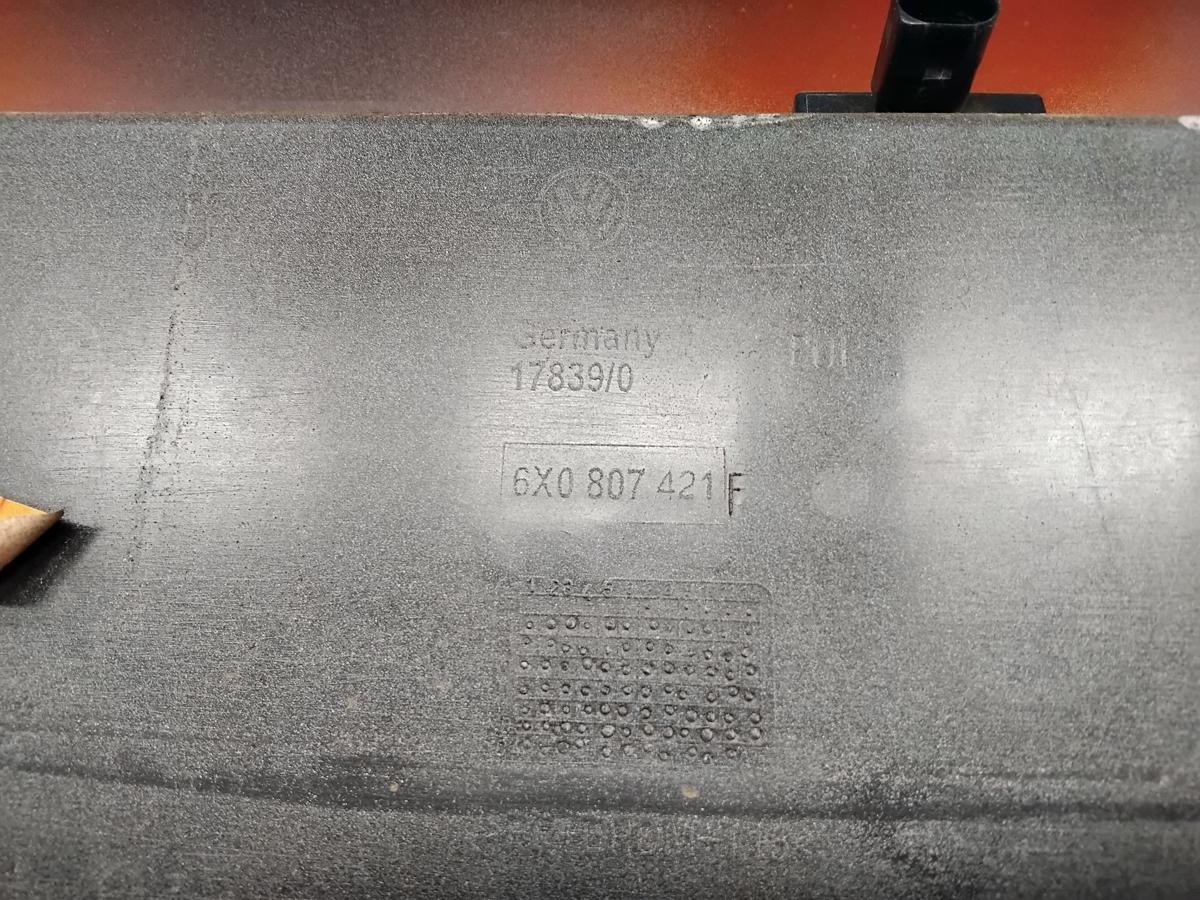 VW Lupo 6X original Sto&szlig;f&auml;nger Sto&szlig;stange hinten LP3G Flashrot BJ1999