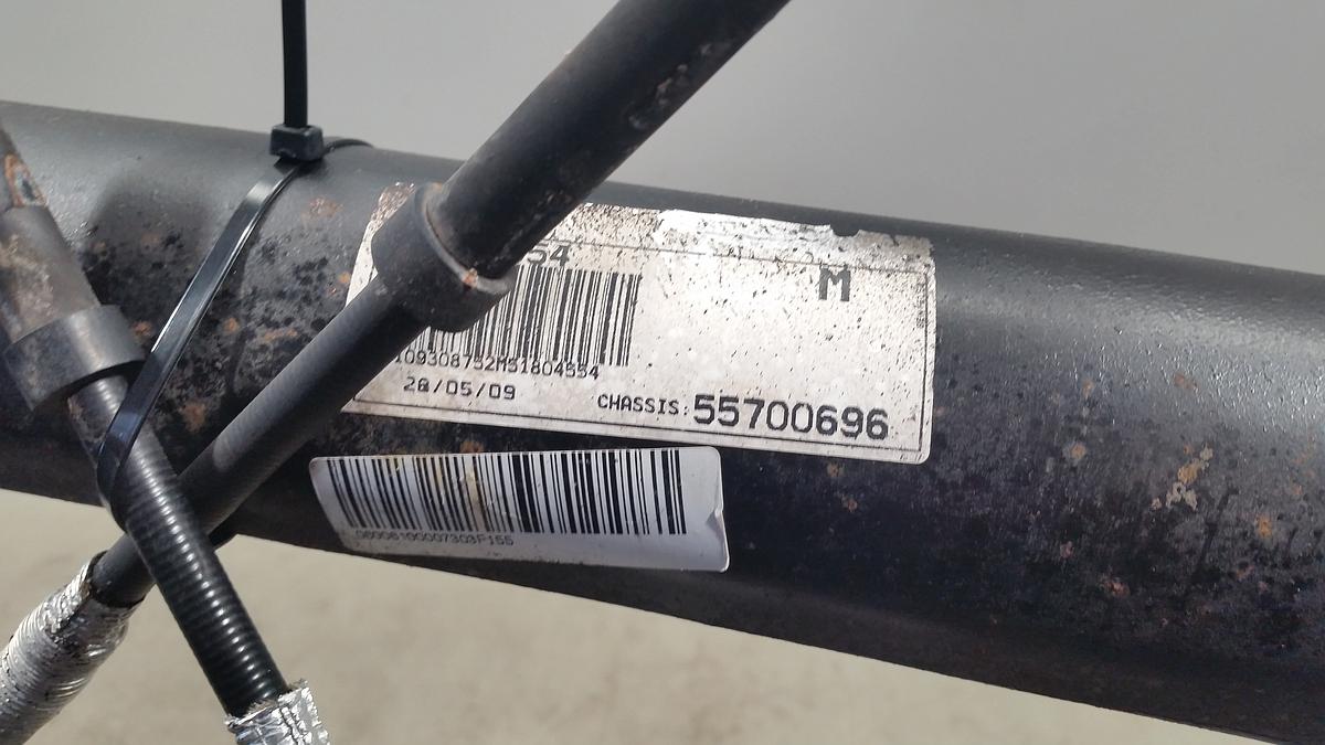 Fiat Grande Punto 199 org Hinterachse Trommel ABS Benzin 1,4l 57kw