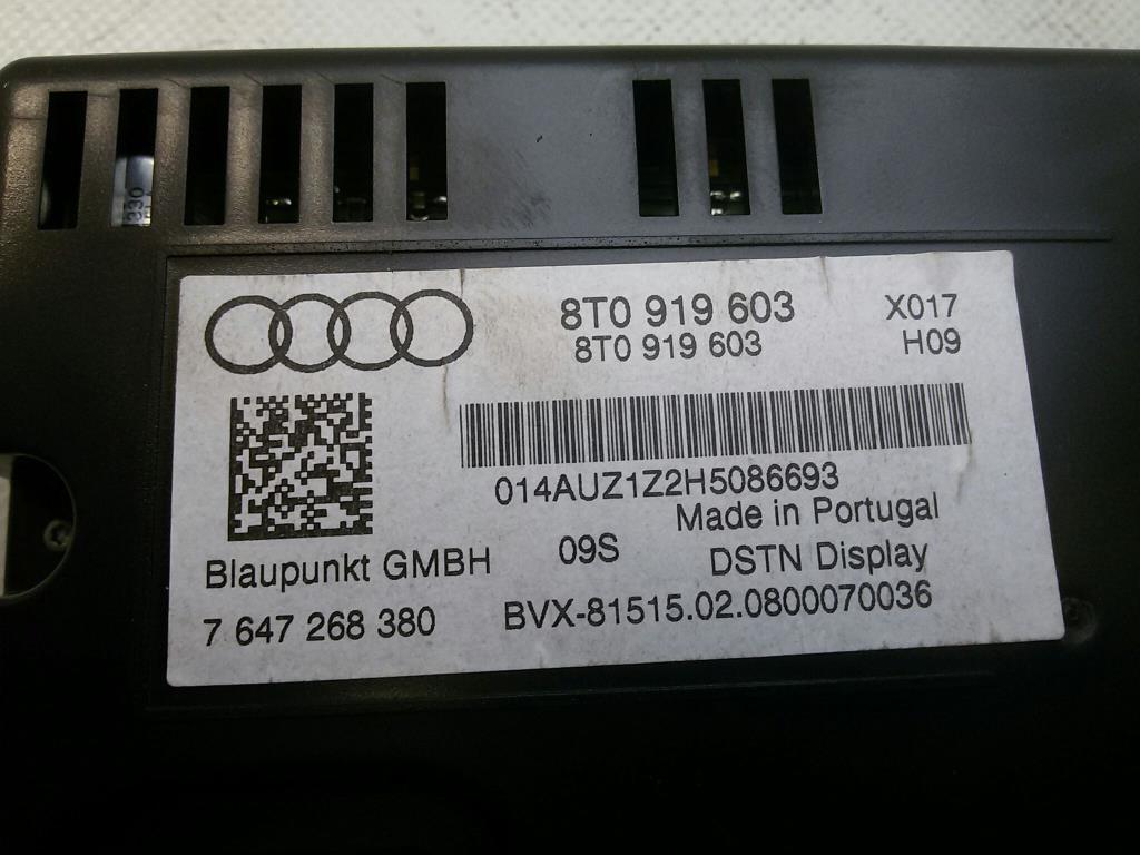 Audi A5 Coupe 8T Bj.2008 original Display Multifunktionsanzeige 8T0919603