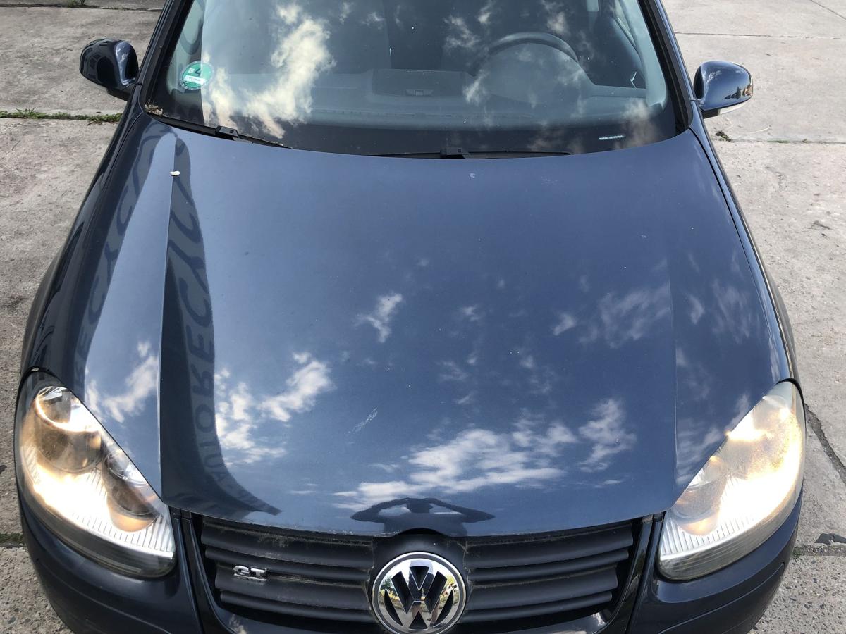 VW Golf 5 V 1K Motorhaube Haube Klappe Deckel vorn LC5F Blue Graphit Metallic