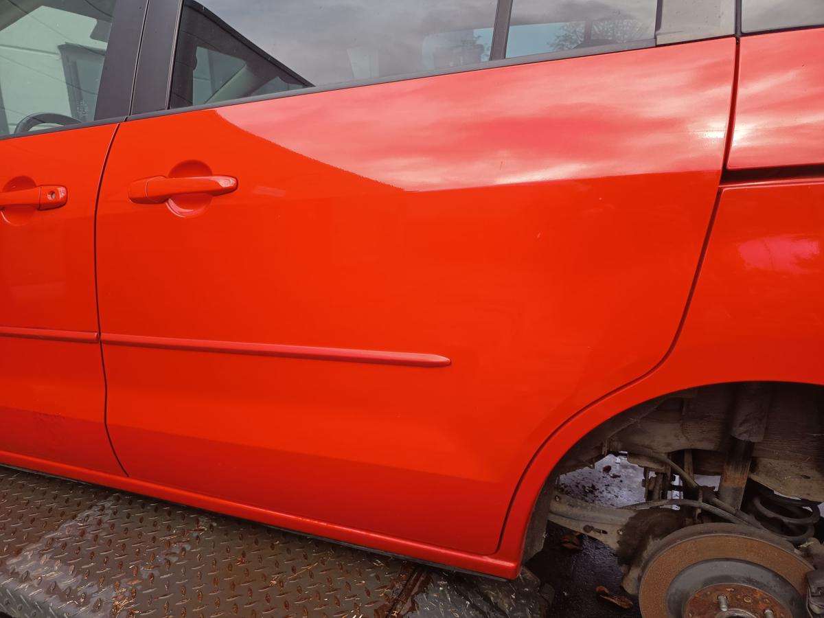 Mazda 5 CR orig Tür hinten links Schiebetür rot Bj 2009