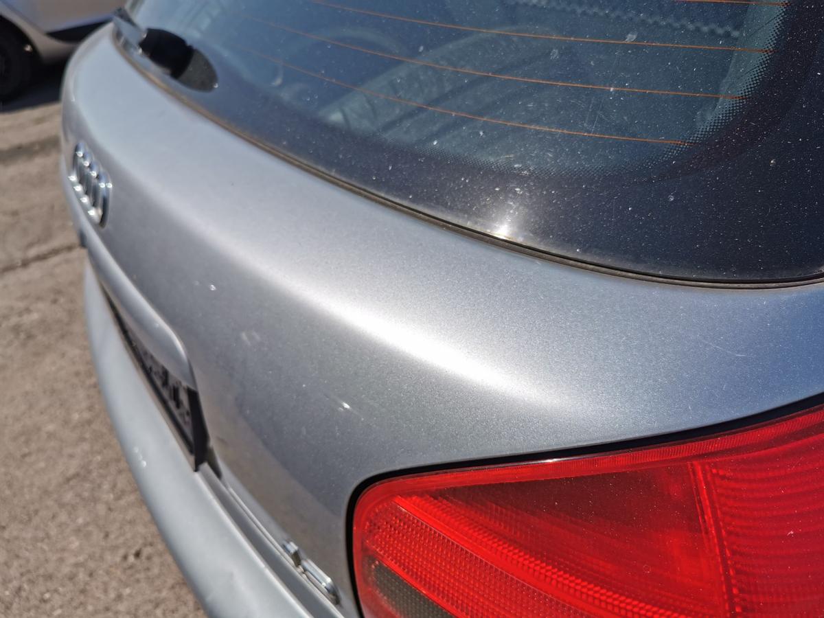Audi A3 8L Heckklappe Klappe Deckel hinten LY7M Alusilber Kofferklappe 3trg