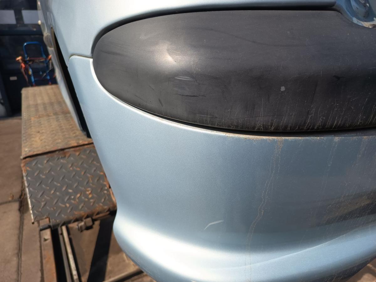 Peugeot 206 original Sto&szlig;stange F&auml;nger hinten Heck EYL Islandgrau Bj 2006