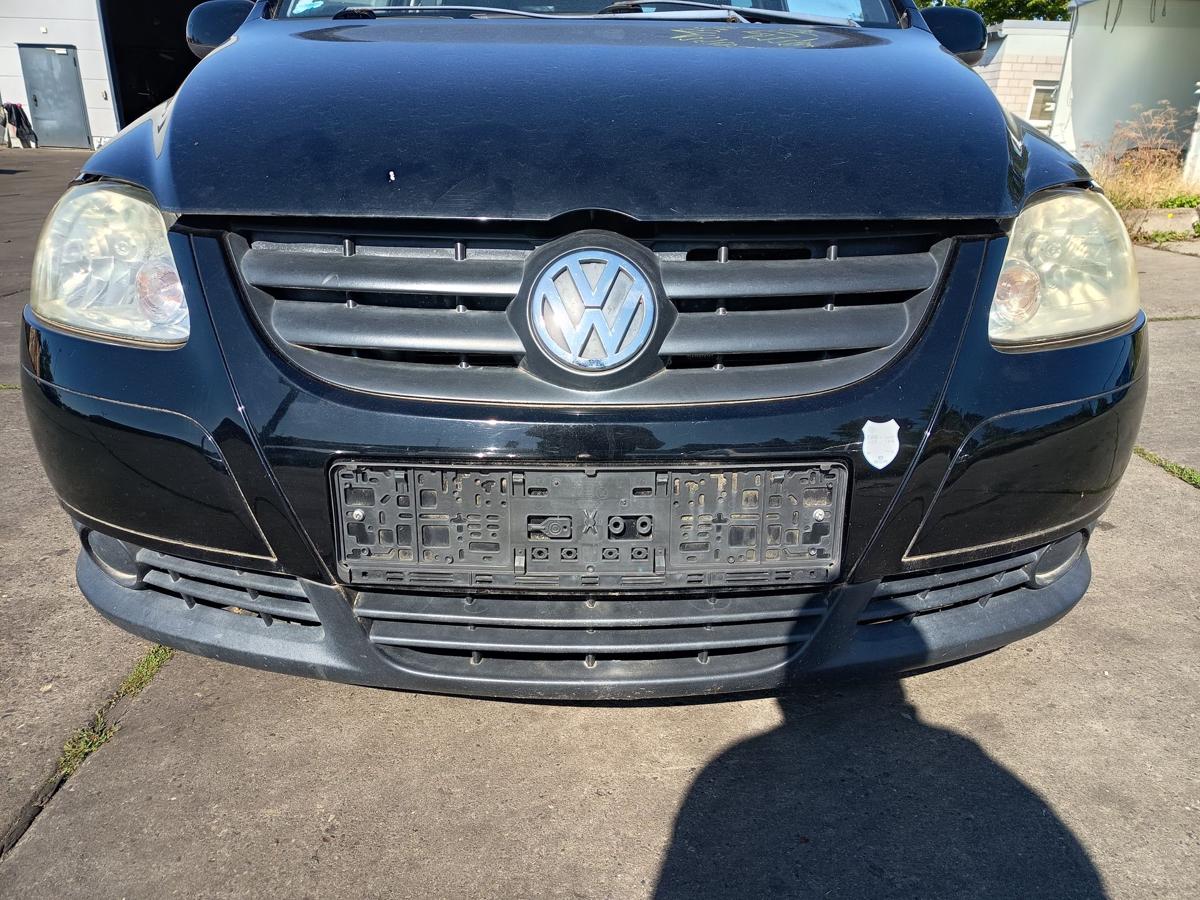 VW Fox original Sto&szlig;stange vorne L041 Brillantschwarz Baujahr 2005