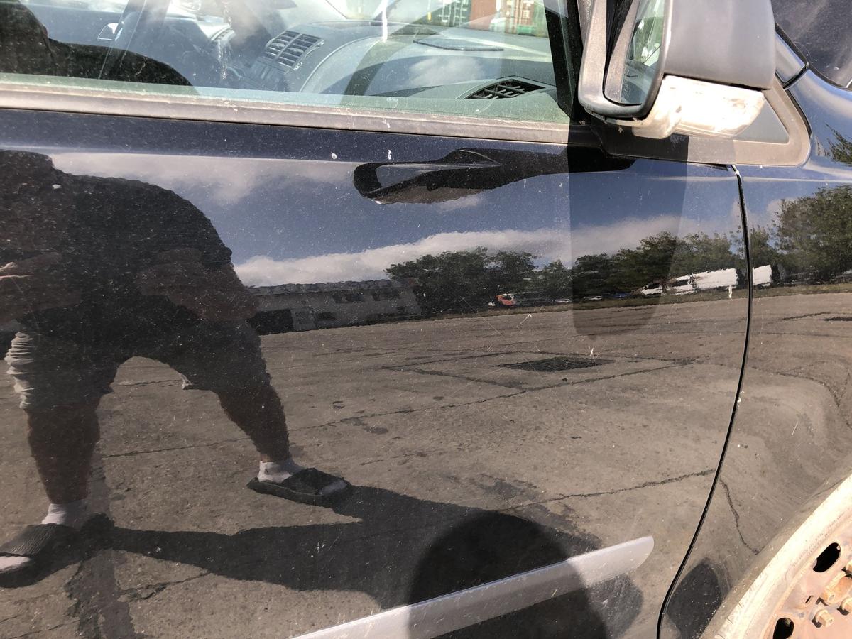 VW Polo 9N3 T&uuml;r vorn rechts Beifahrert&uuml;r im Rohbau L041 Brillantschwarz 5 t&uuml;rer