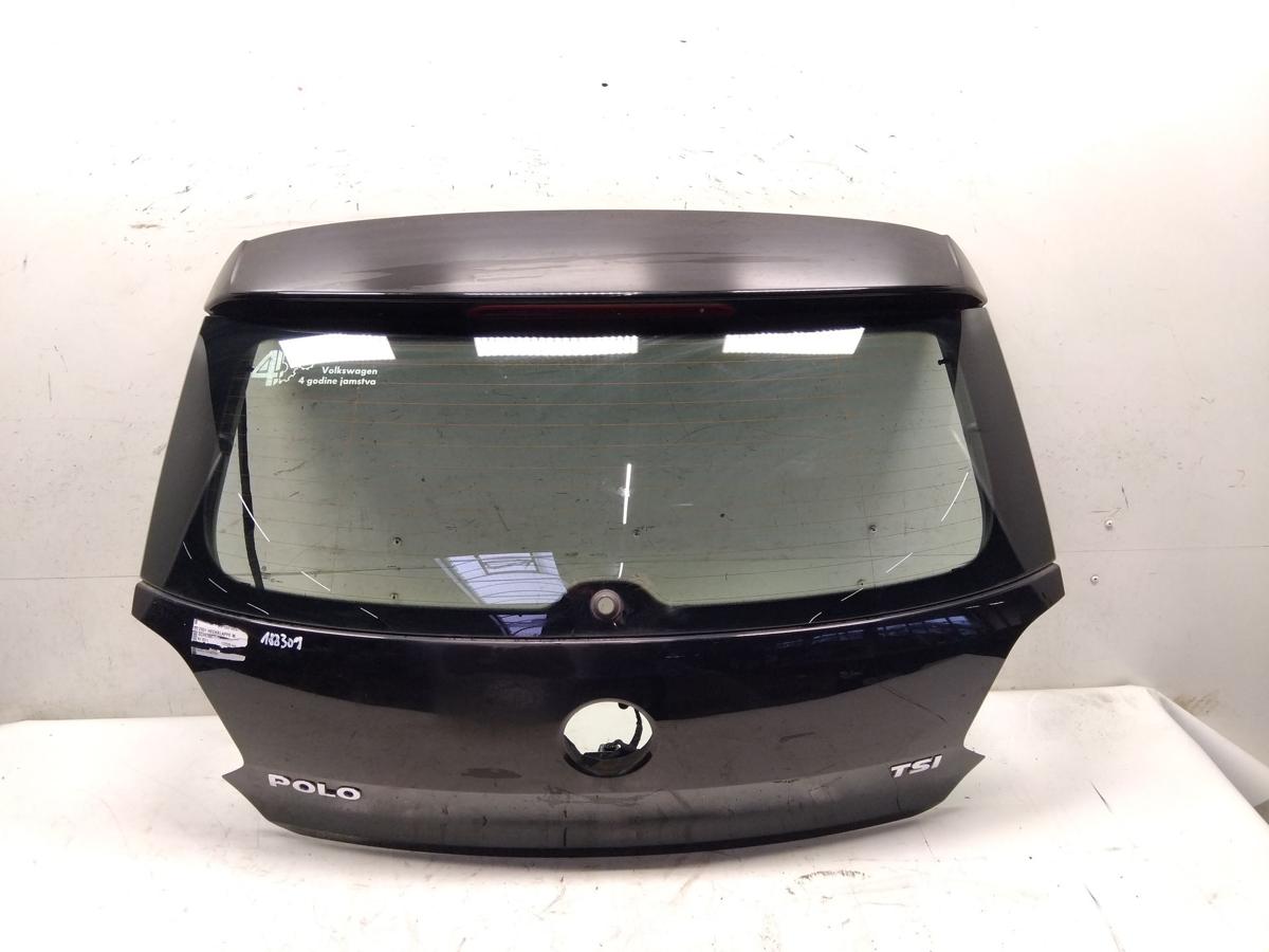 VW Polo 6R Heckklappe brillantschwarz L041mit Heckscheibe Bj.2011