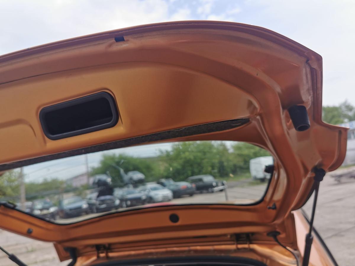 Nissan Micra K13 Heckklappe Klappe Deckel hinten Kofferklappe A55 Orange Perl