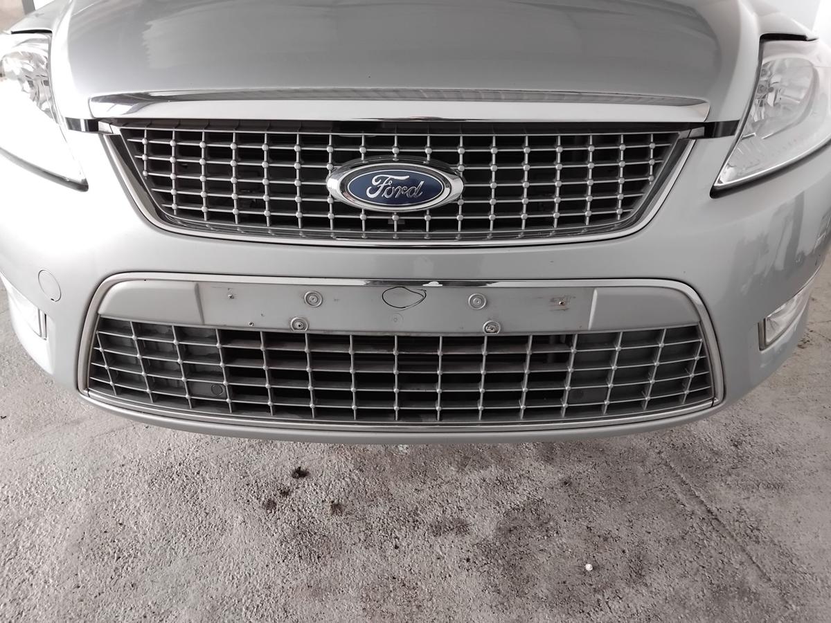Ford Mondeo 4 BA7 original Sto&szlig;stange Sto&szlig;f&auml;nger vorn mit PDC Grill BJ2007 Cosmic Silber