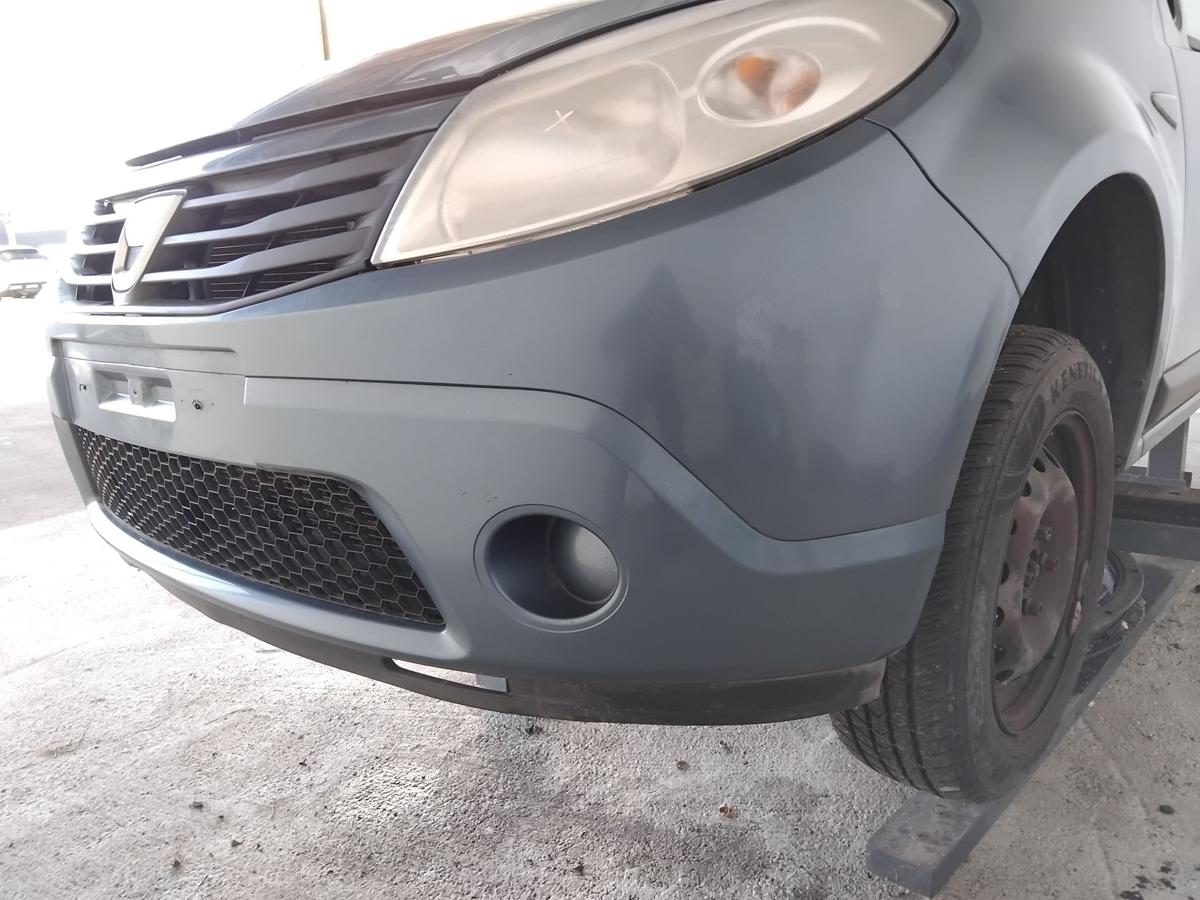Dacia Sandero 1 original Stoßfänger Stoßstange vorn blaumetallic TERNF BJ2009