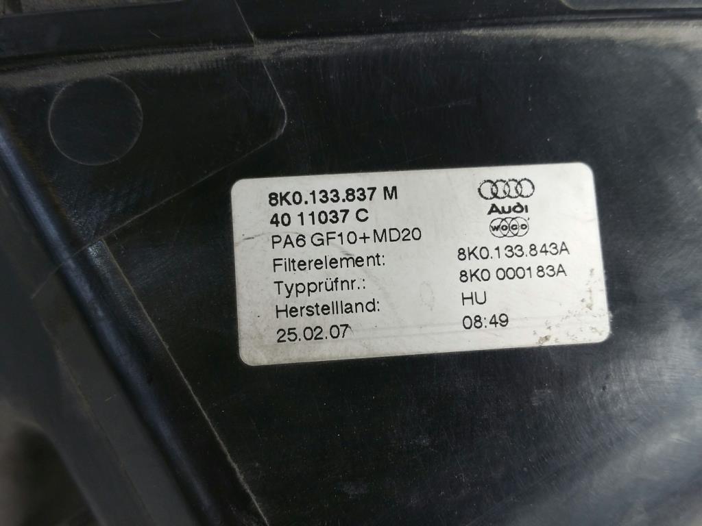 Audi A5 8T Bj.09 original Luftfilterkasten 8K0133837M