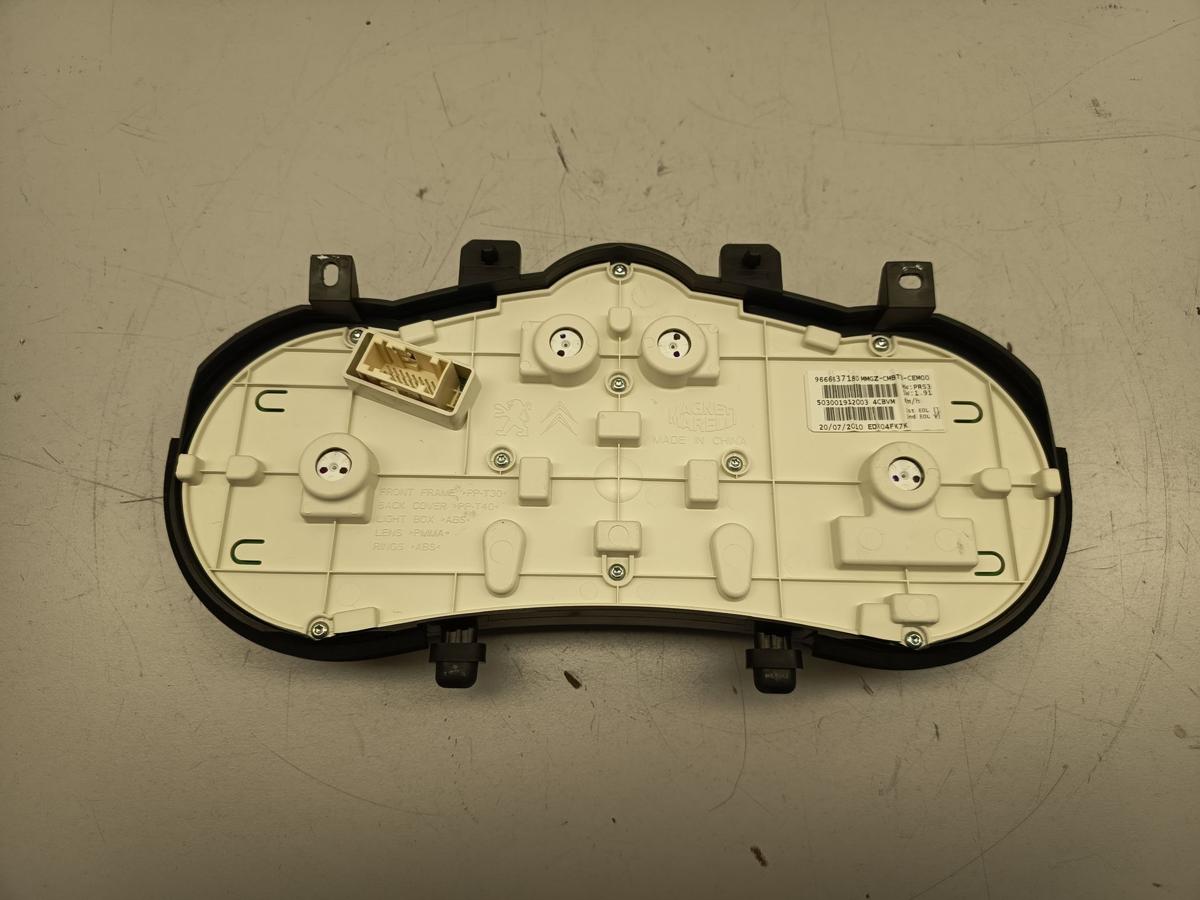 Peugeot 206+ original Kombiinstrument Tacho 9666637180 Bj 2010