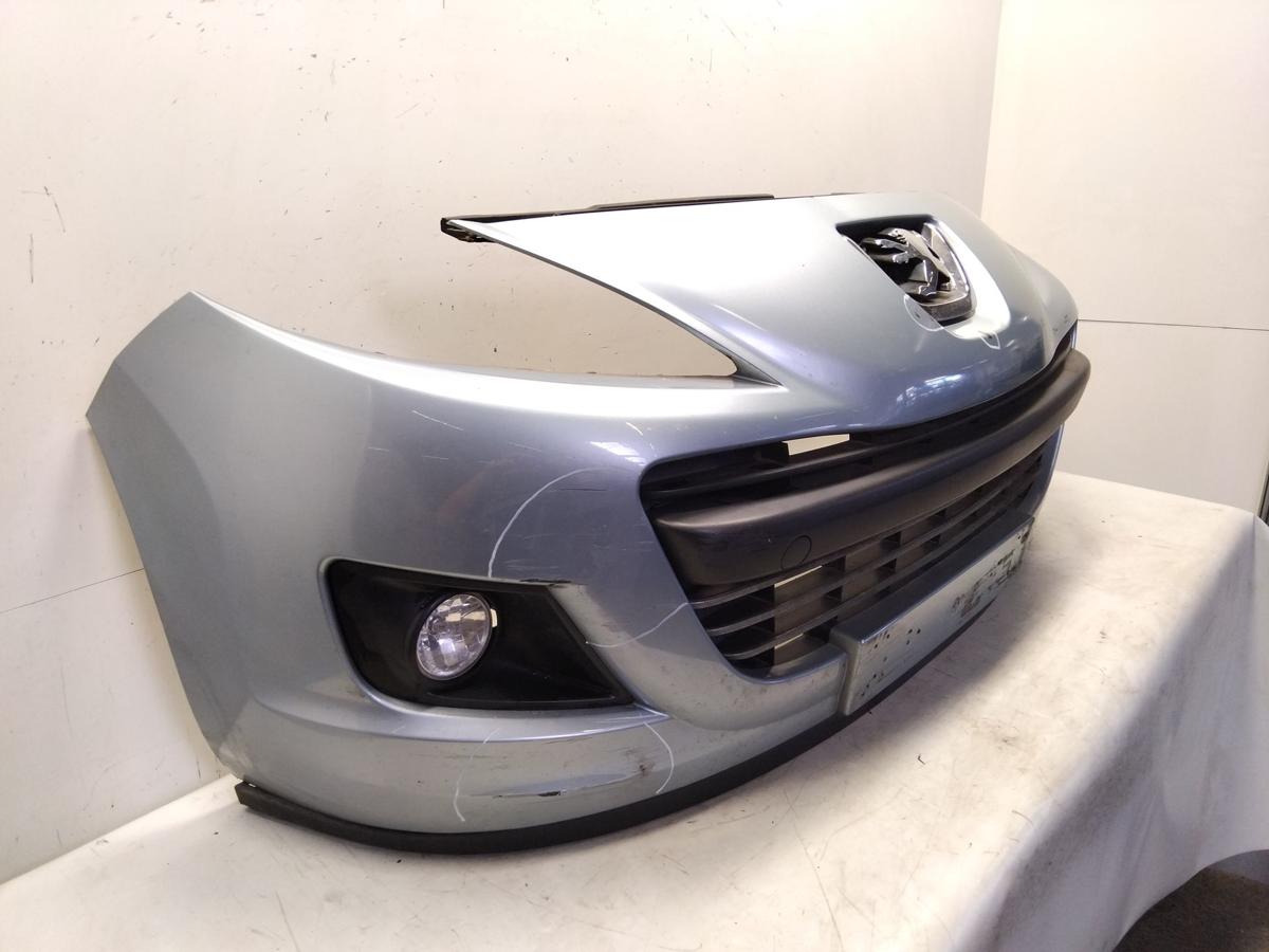Peugeot 207 original Sto&szlig;stange Stossf&auml;nger vorn KGZ Inari Blau Facelift BJ2010