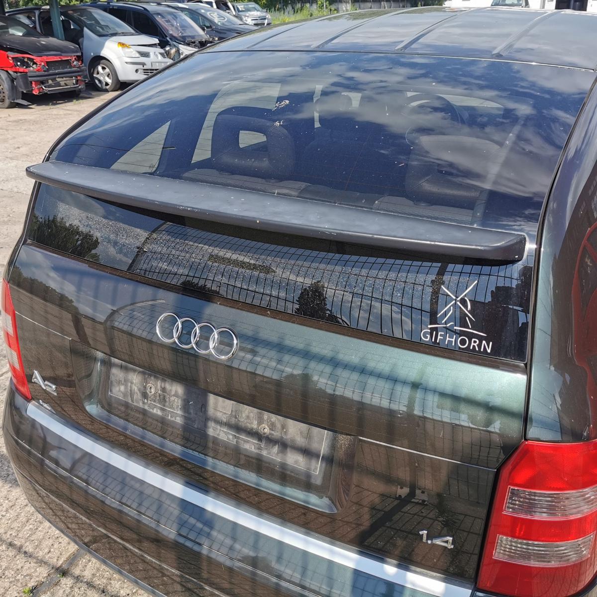 Heckklappe Klappe Deckel hinten Kofferklappe Audi A2 8Z LZ6S Piniengruen Rohbau