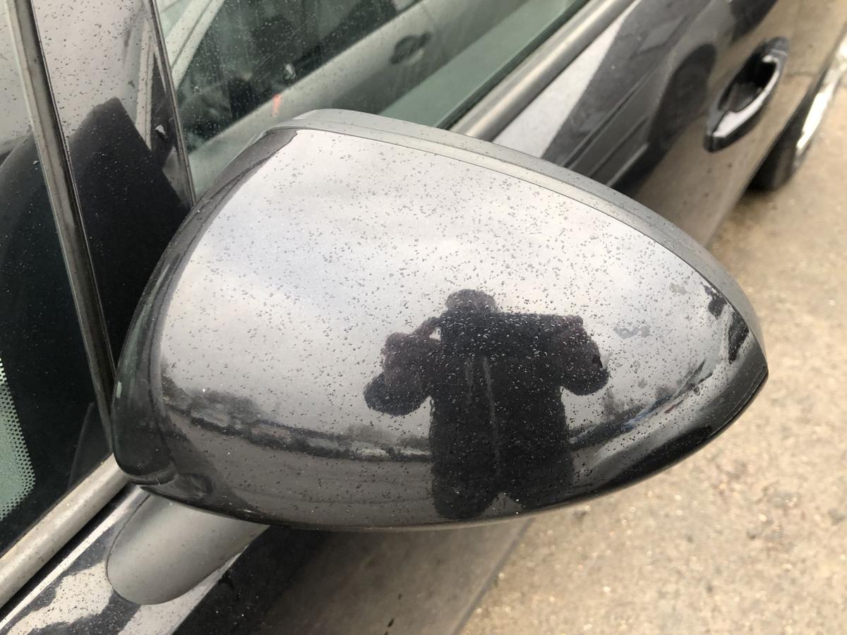 Opel Corsa D Au&szlig;enspiegel links R&uuml;ckspiegel elek Verstellung 2HU Saphirschwarz