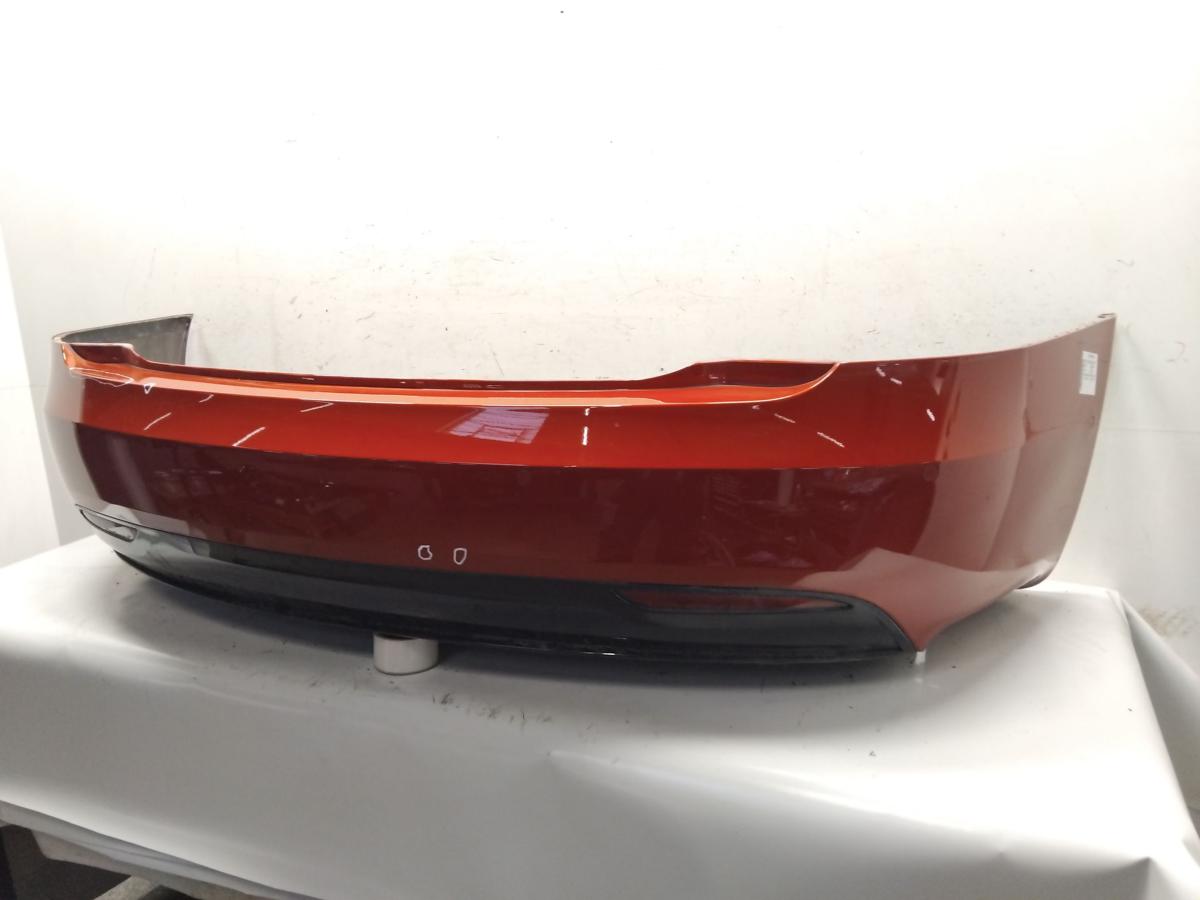 Tesla Model S original Sto&szlig;f&auml;nger Sto&szlig;stange hinten sunset red mit PDC Bj.2019