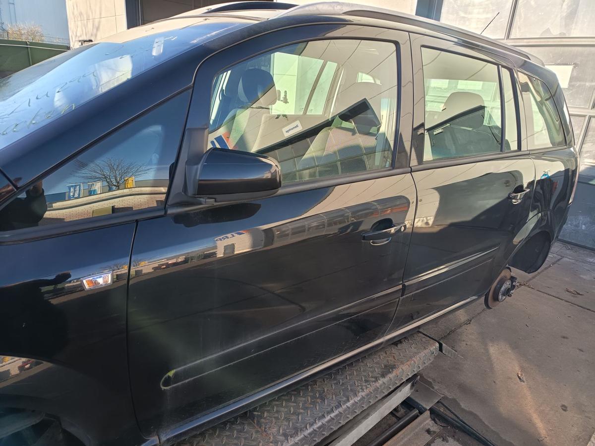 Opel Zafira B original T&uuml;r vorne links Z20R schwarz Baujahr 2005