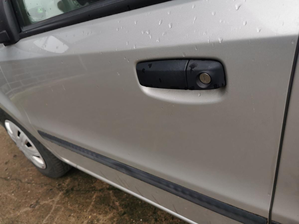 Fiat Panda 169 Fahrertür Tür Autotür Rohbautür vorn links 647 Grigio Steel Met