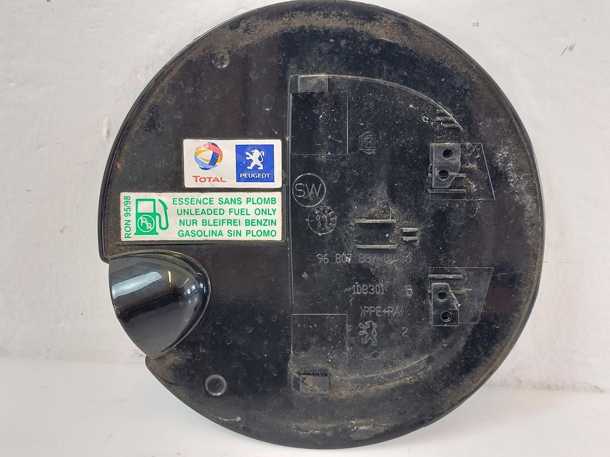 Peugeot 207SW Tankklappe Tankdeckel Tankverschluss EXL Obsidianschwarz