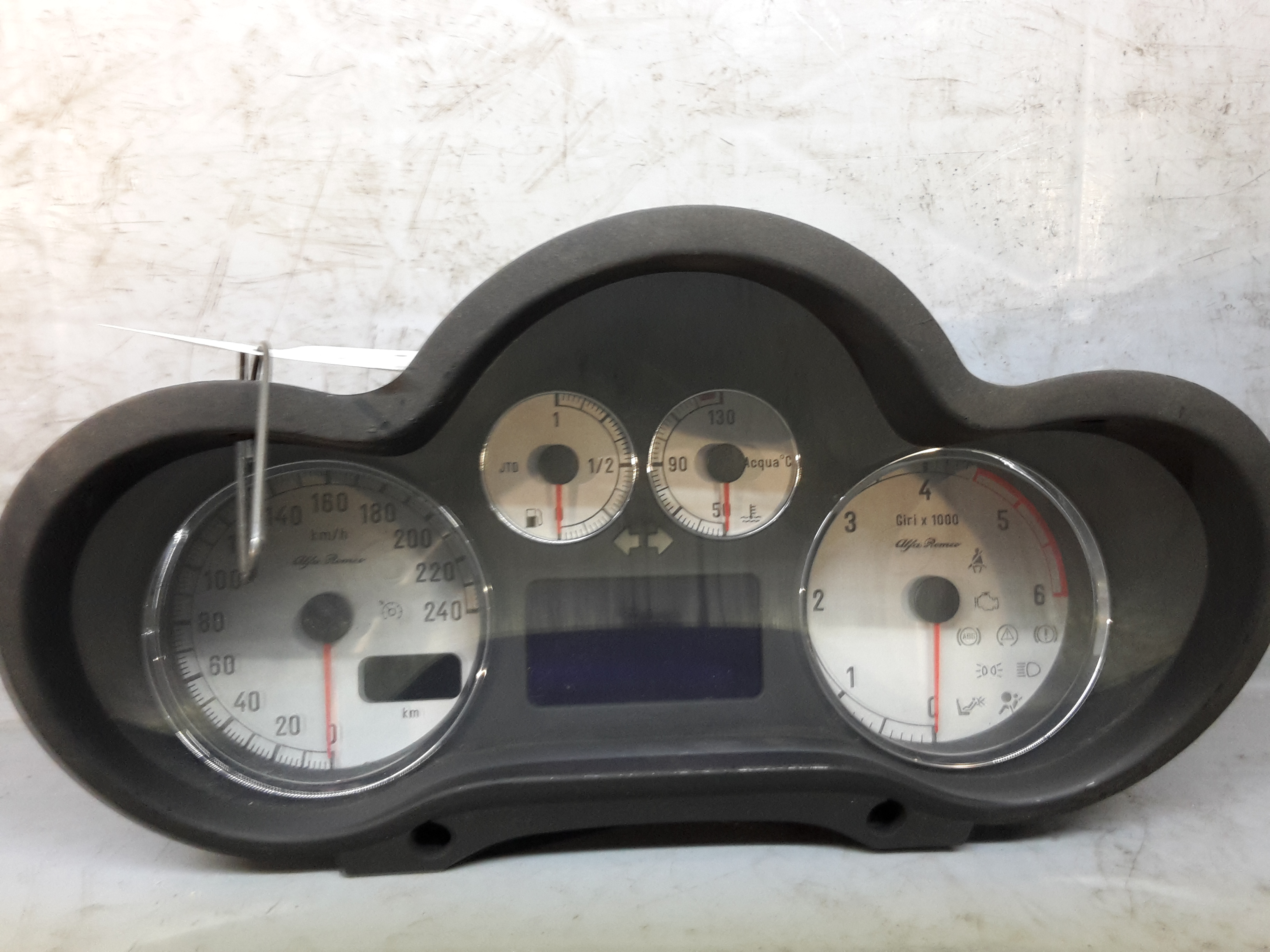 Alfa Romeo 147 937 Bj. 2005 org. Tachometer Instrumentenkombination