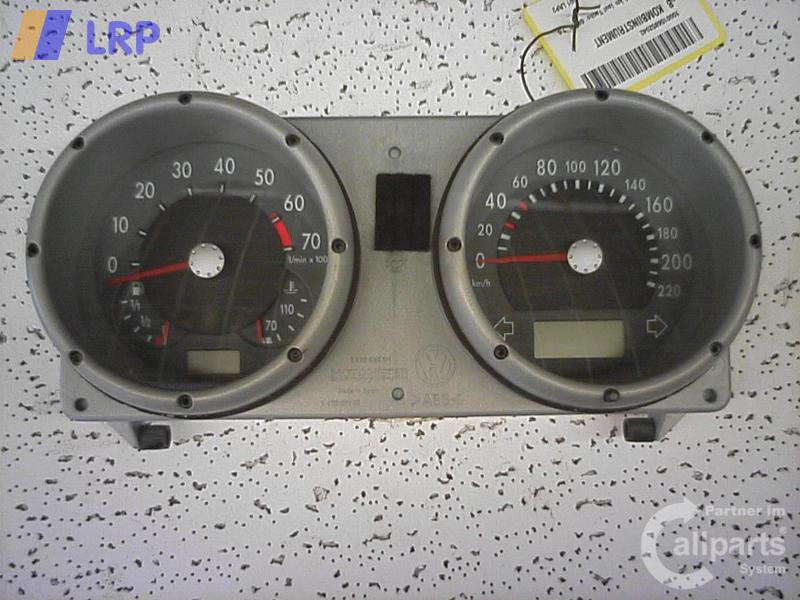 VW Lupo 6X Bj.2000, Kombiinstrument 6X0920801, Tacho