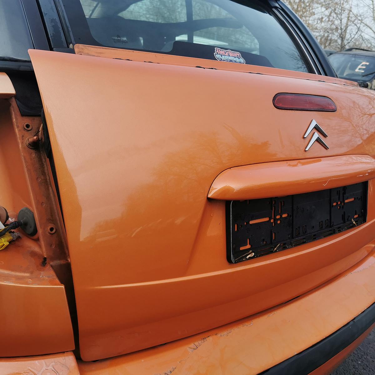 Citroen C3 Pluriel H Bj.03 Heckklappe Klappe Deckel hinten unten KHU-Orange Aerien