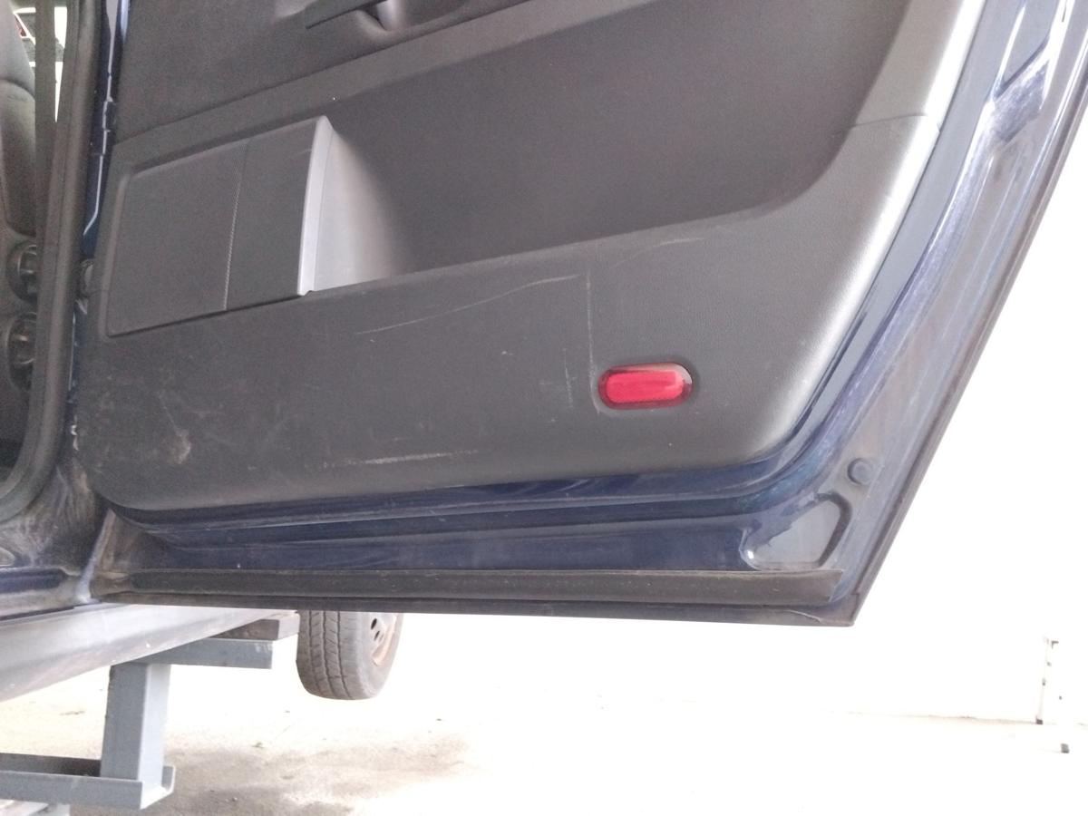 VW Sharan 7M Tür hinten rechts LD5G Dark Iron Blue Faceliftmodell BJ2009