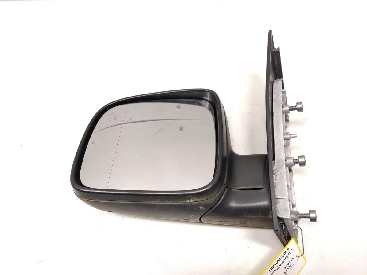 VW Caddy 2K original Au&szlig;enspiegel links schwarz unlackiert manuell BJ2009